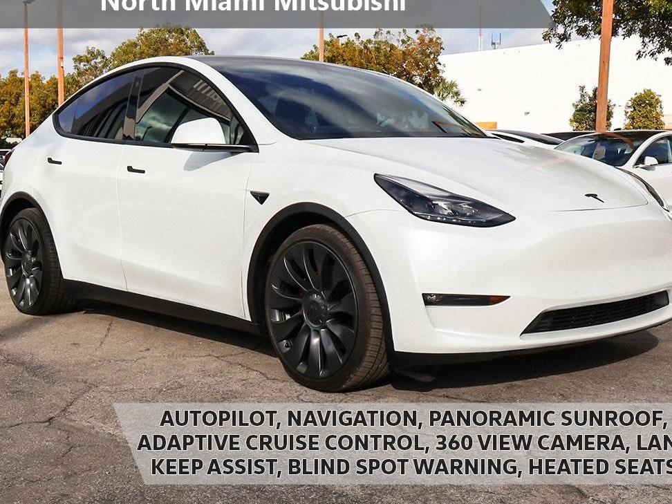 TESLA MODEL Y 2022 7SAYGDEF0NF330199 image